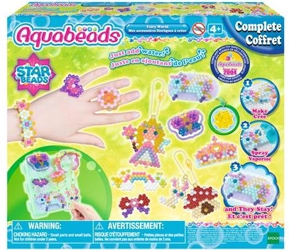 Aquabeads Monde des fées avec perles étoilées