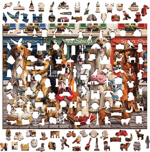 1010 pièces aux formes uniques