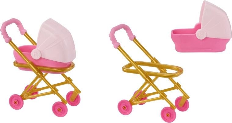 Poussette élégante pour poupées