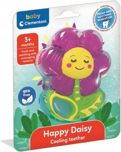 Clementoni Baby anneau de dentition réfrigérant Joyeuse marguerite