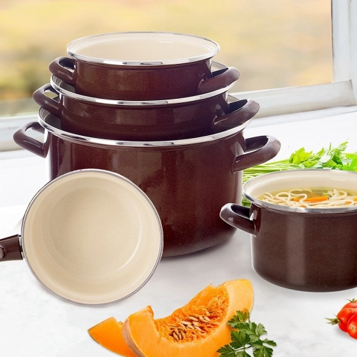 Grande capacité de 8 l pour la cuisine familiale