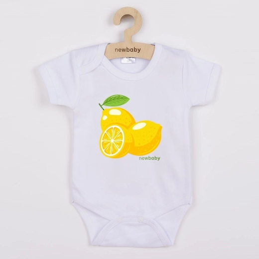 Body bébé New Baby imprimé Lemon, manches courtes, taille 80 (9–12 mois)
