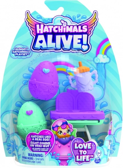 Hatchimals set de jeu avec chaise haute