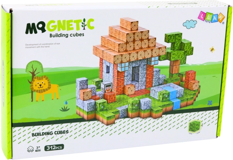 Connexion magnétique puissante pour des constructions stables