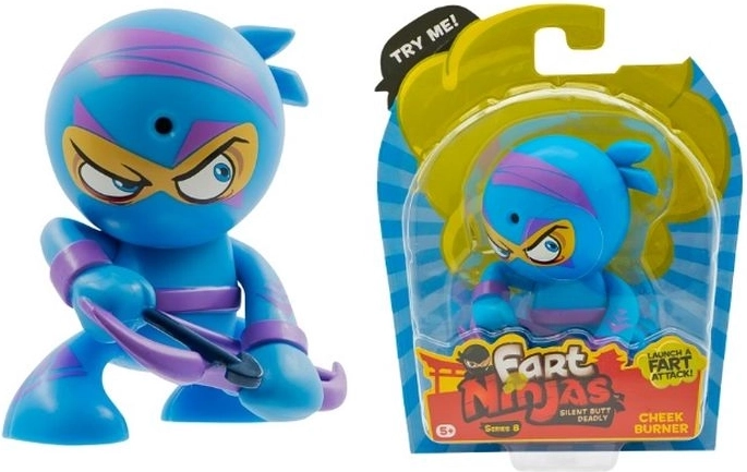 Fart Ninjas figurine sonore Cheek Burner