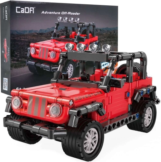 CaDA Adventure Off-Roader voiture tout-terrain avec propulsion à rétrofriction