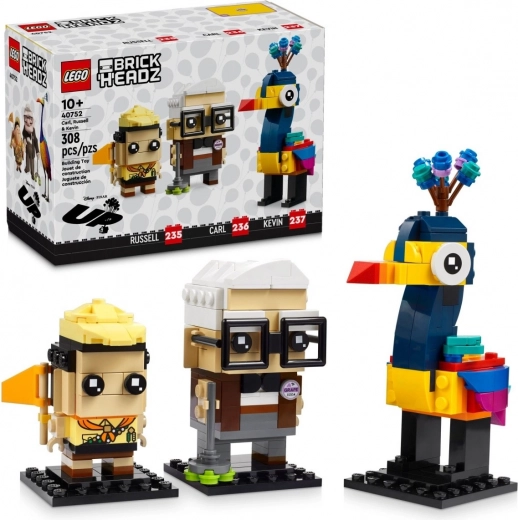 Lego BrickHeadz Disney et Pixar Là-haut : Carl, Russell et Kevin