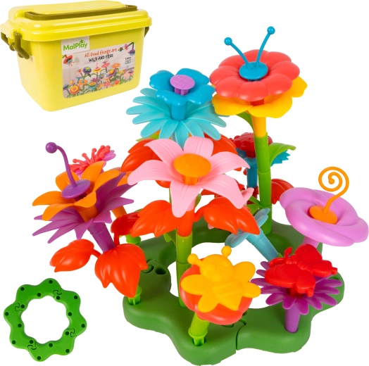 Kit de fleurs DIY, 73 pièces dans une boîte