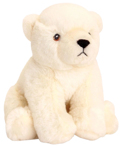 Ours polaire en peluche KEEL 18 cm