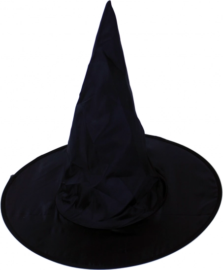 Chapeau de sorcière noir pour adulte