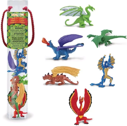 Safari Ltd. tube design – dragons