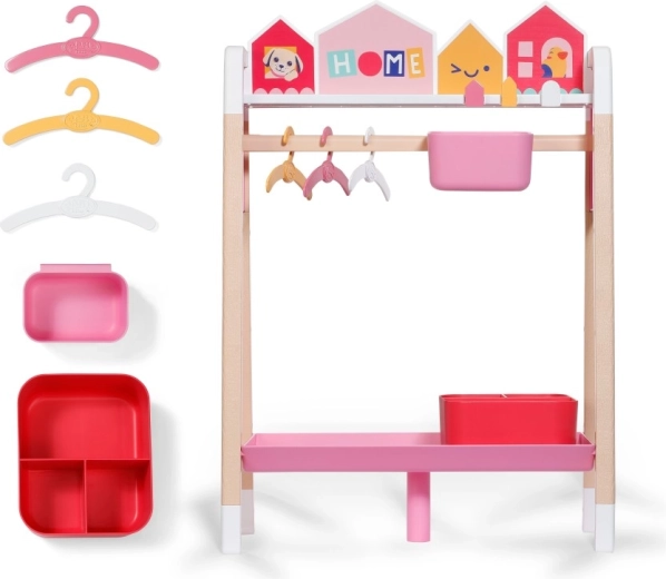 Un espace bien organisé pour les vêtements
