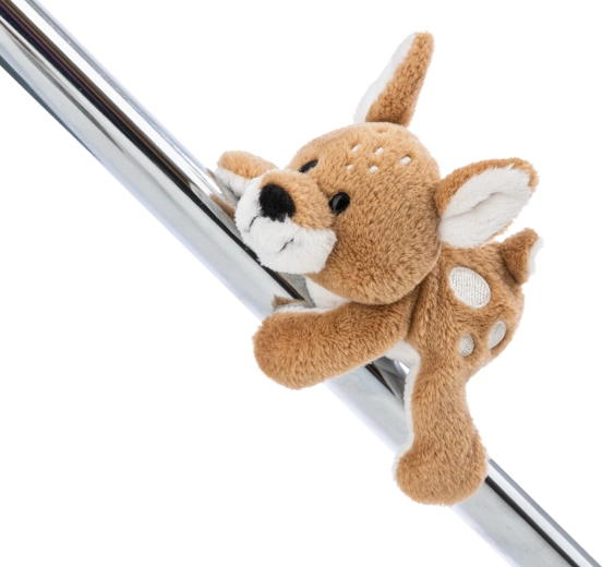Nici peluche magnétique faon René 12 cm – Green