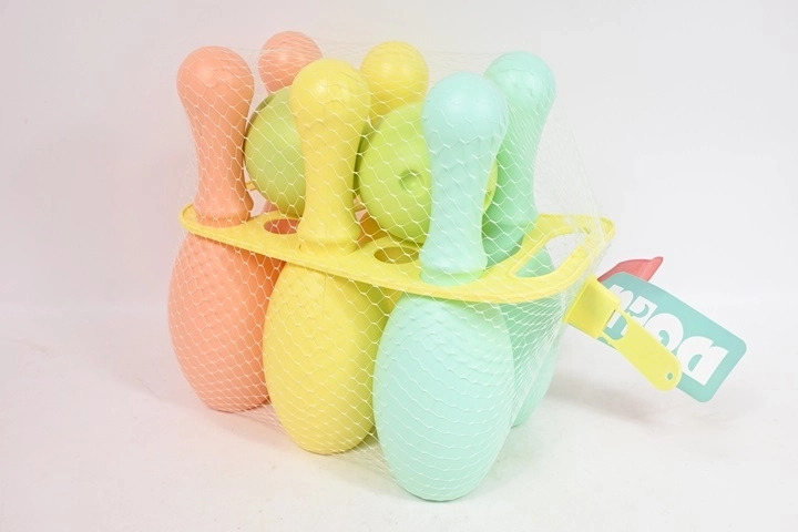 Quilles pour enfants DOLU avec boule dans un filet