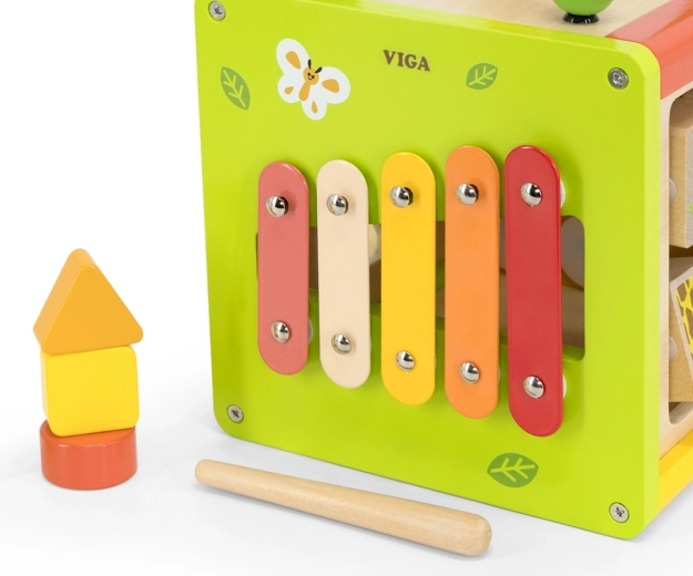Jeu musical avec xylophone
