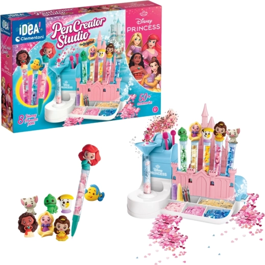 Kit créatif pour fabriquer des stylos Disney Princesses