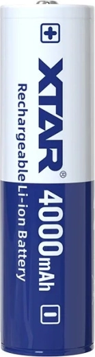 Accumulateur Li-ion Xtar 18650 3,6 V 4000 mAh avec protection