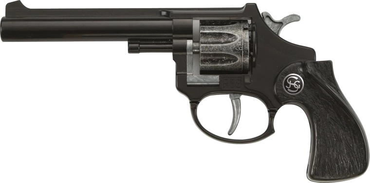 Pistolet jouet Schrödel J.G. R 88 18 cm noir - 1 pièce