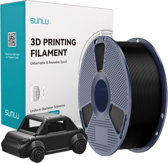 Filament PETG Sunlu noir