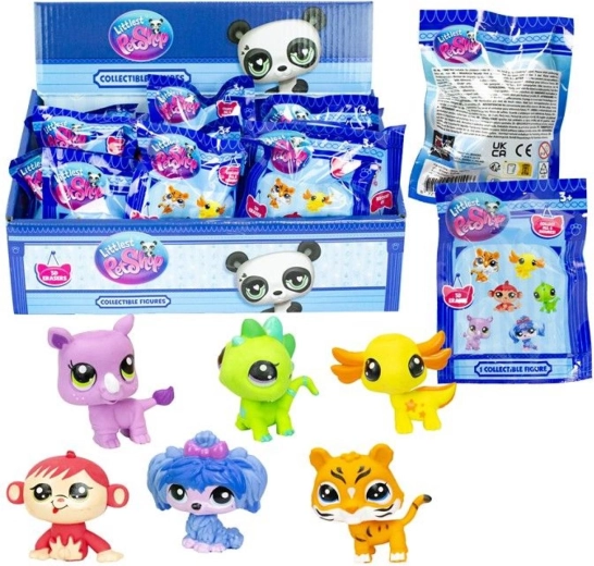 Figurine Littlest Pet Shop – gomme à effacer, assortiment de modèles en sachet