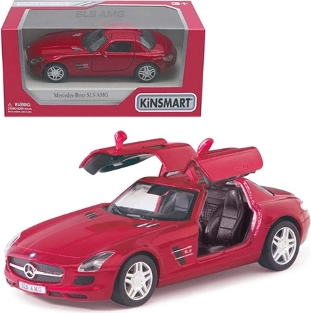 Modèle réduit métallique de voiture Kinsmart Mercedes-Benz SLS AMG à l’échelle 1:36
