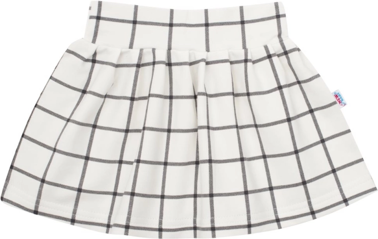 Jupe confortable à taille élastique