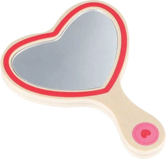 Miroir en forme de cœur