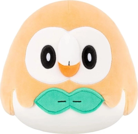 Coussin peluche Squishmallows Pokémon Rowlet 36 cm