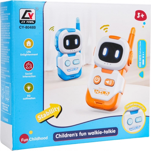Set de talkies-walkies robots pour enfants