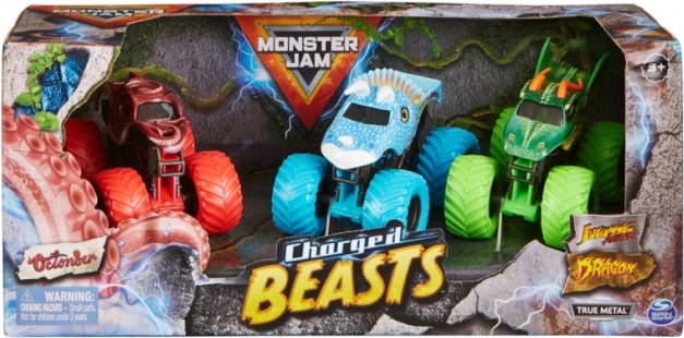 Véhicule Monster Jam 1/64 lot de 3