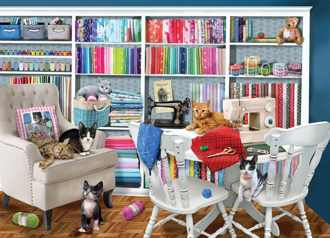 Puzzle COBBLE HILL – Atelier de couture 1000 pièces