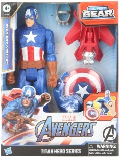 Avengers Figurine Captain America avec accessoires Power FX