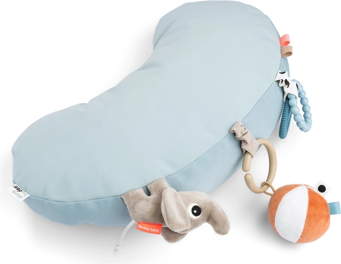Coussin d'activités Done by Deer Playground bleu