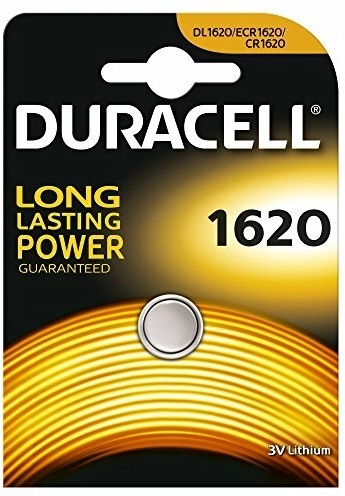 Pile bouton au lithium Duracell 1620 3 V 78 mAh