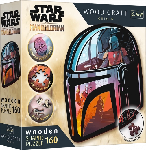 Puzzle en bois STAR WARS THE MANDALORIAN – 160 pièces