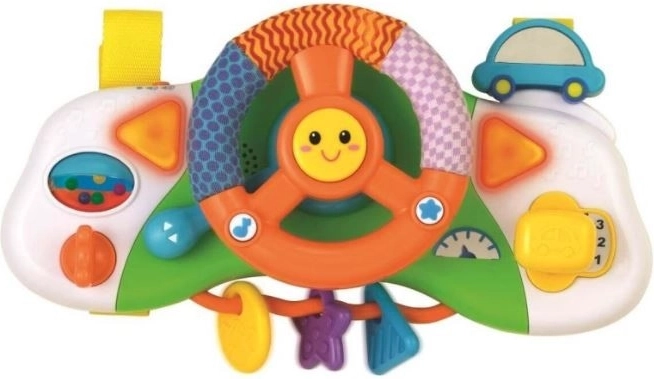 Un véritable cockpit pour les petits conducteurs
