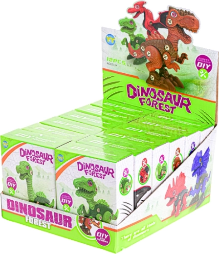 Plusieurs types de dinosaures