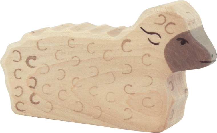 Holztiger mouton couché - 1 pièce