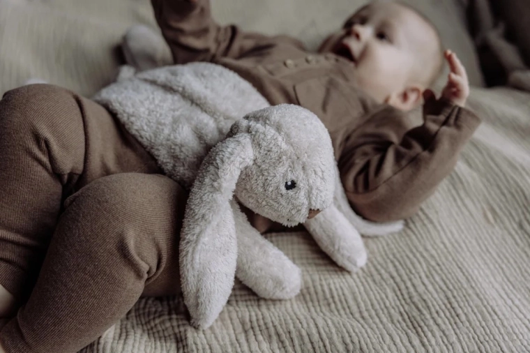 Lapin en peluche tout doux pour les câlins