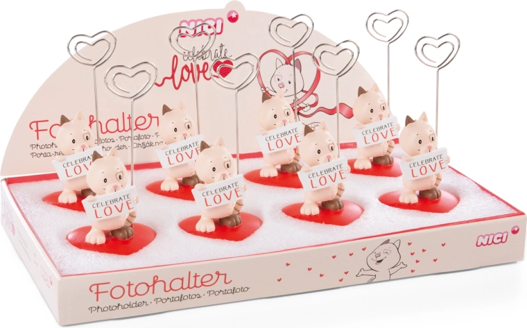 Porte-photos NICI Celebrate Love 11 cm - 1 pièce