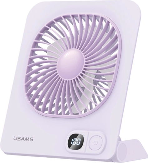 Ventilateur de bureau magnétique USAMS violet