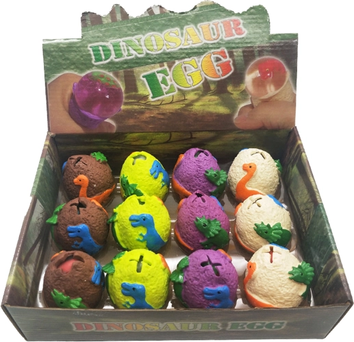 Oeuf de dinosaure antistress à presser 7 cm