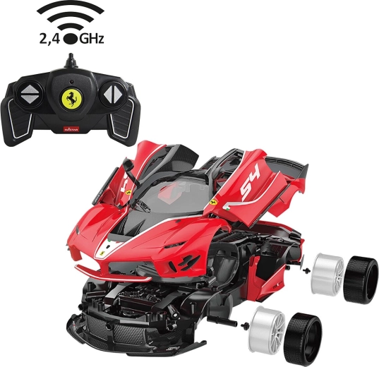 Jamara Ferrari FXX K Evo voiture RC à construire 1:18 rouge 2,4 GHz - 1 pièce