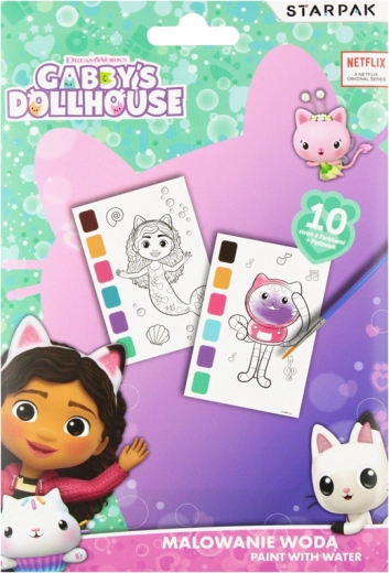 Peinture à l’eau avec motif Gabby's Dollhouse