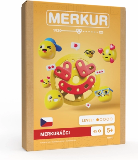Merkur Mini Merkuračci – kit de construction, 45 pièces