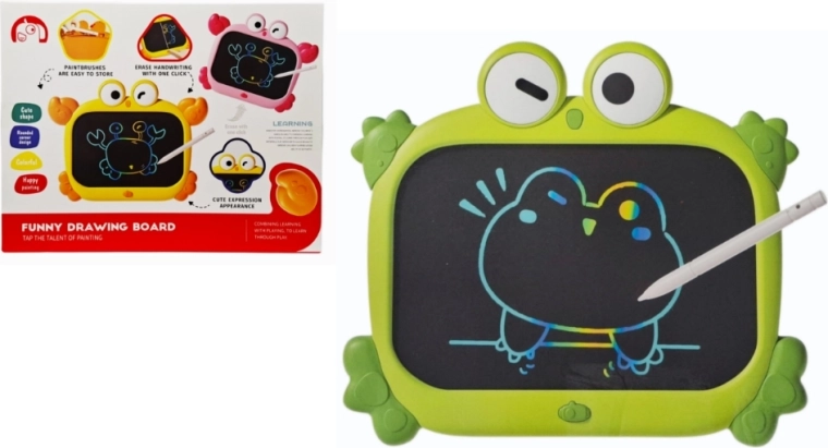 Tablette de dessin LCD en forme de grenouille