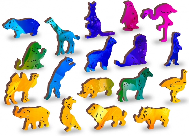 Pièces aux formes originales