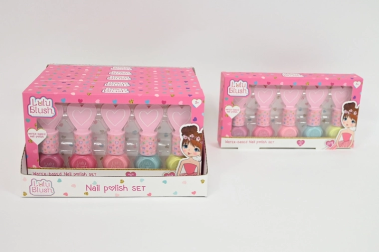 Create it! luluBlush coffret de vernis à ongles à base d’eau pour enfants (5 pcs)