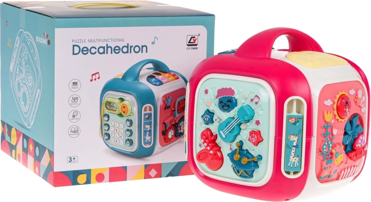 Boîte éducative interactive pour enfants – Rouge