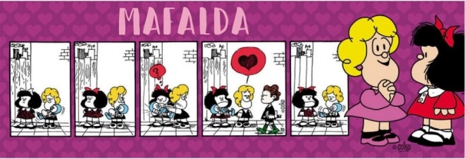 Puzzle panoramique MAFALDA 1000 pièces CLEMENTONI